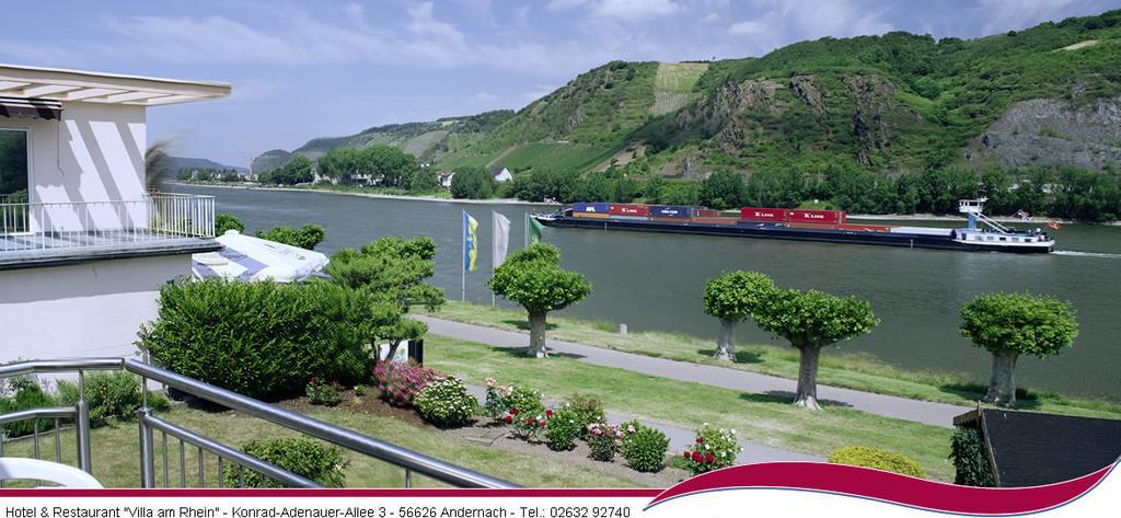 Hotel Villa Am Rhein 안데르나흐 외부 사진
